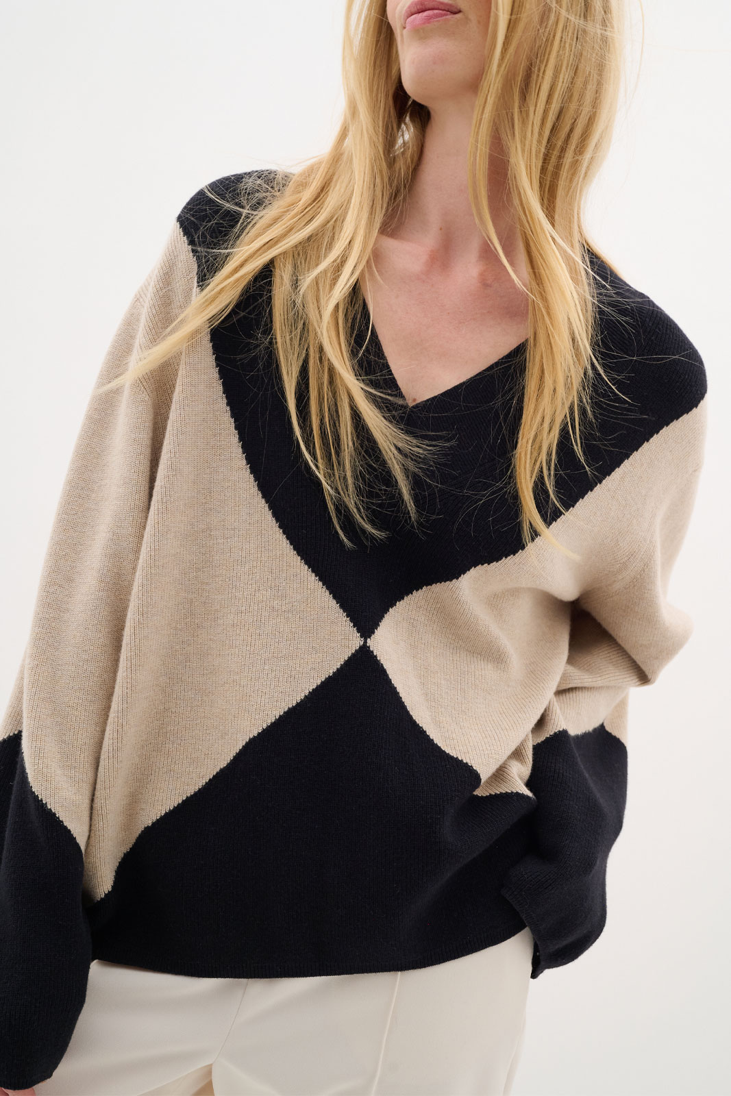 Rudiiw Intarsia Pullover