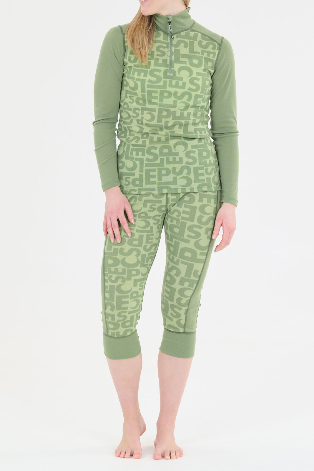 Rei W Printed Baselayer 3/4 Pants