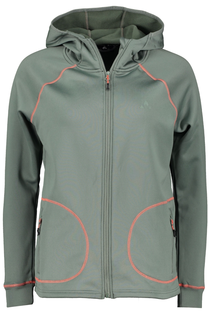 Tracker W Powerstretch Hood Fleece Jacket