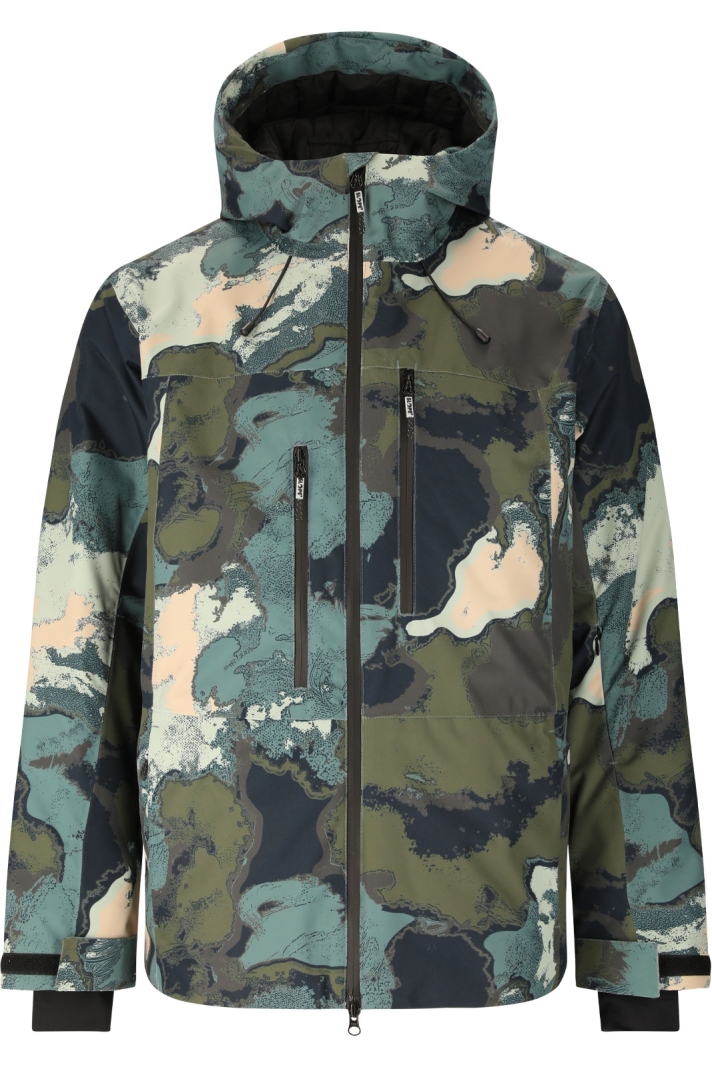 Tuscon M AOP Insulated Ski Jacket W-PRO 15000
