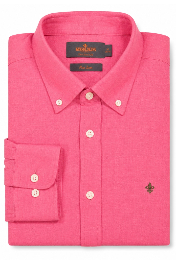 Douglas Linen Shirt-classic Fit