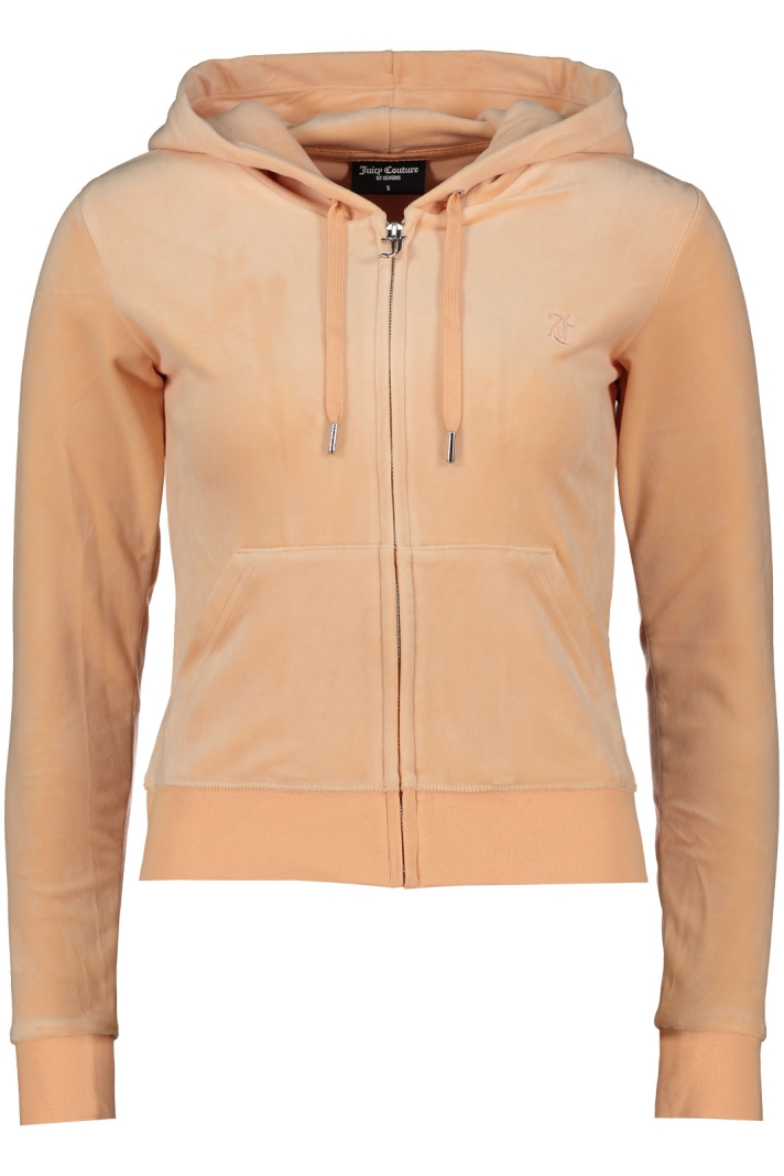 Robertson Classic Velour Zip Trough Hoodie