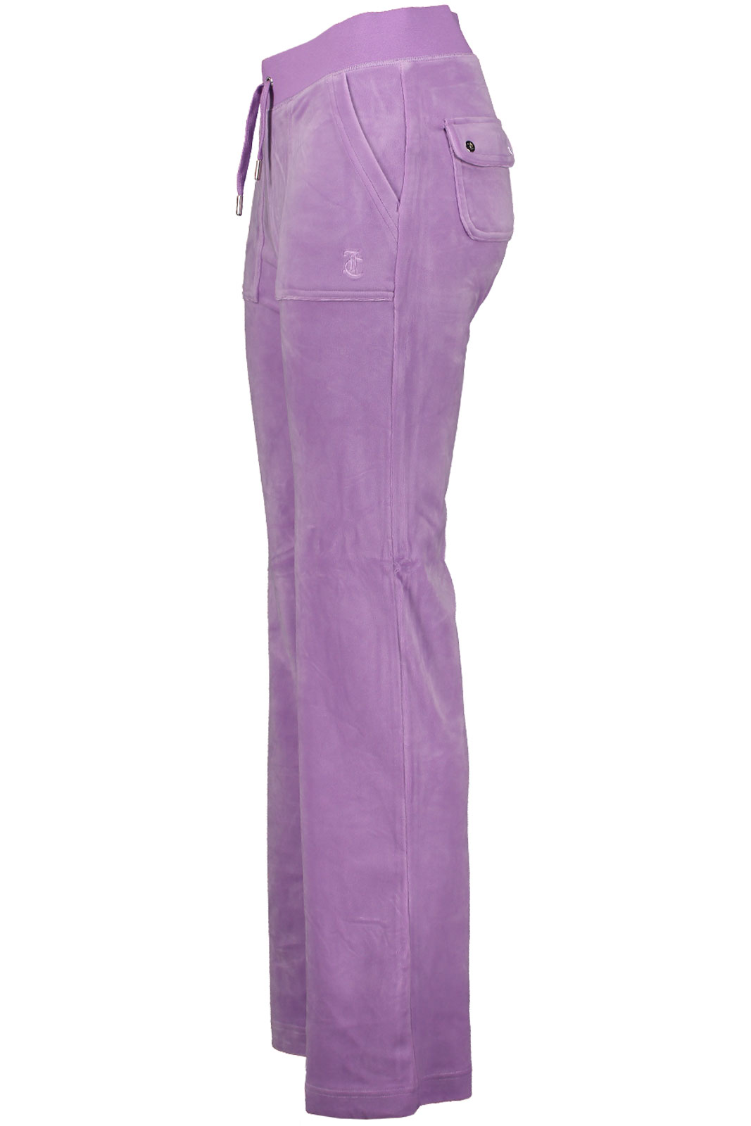 Del Ray Classic Velour Pant Pocket Design