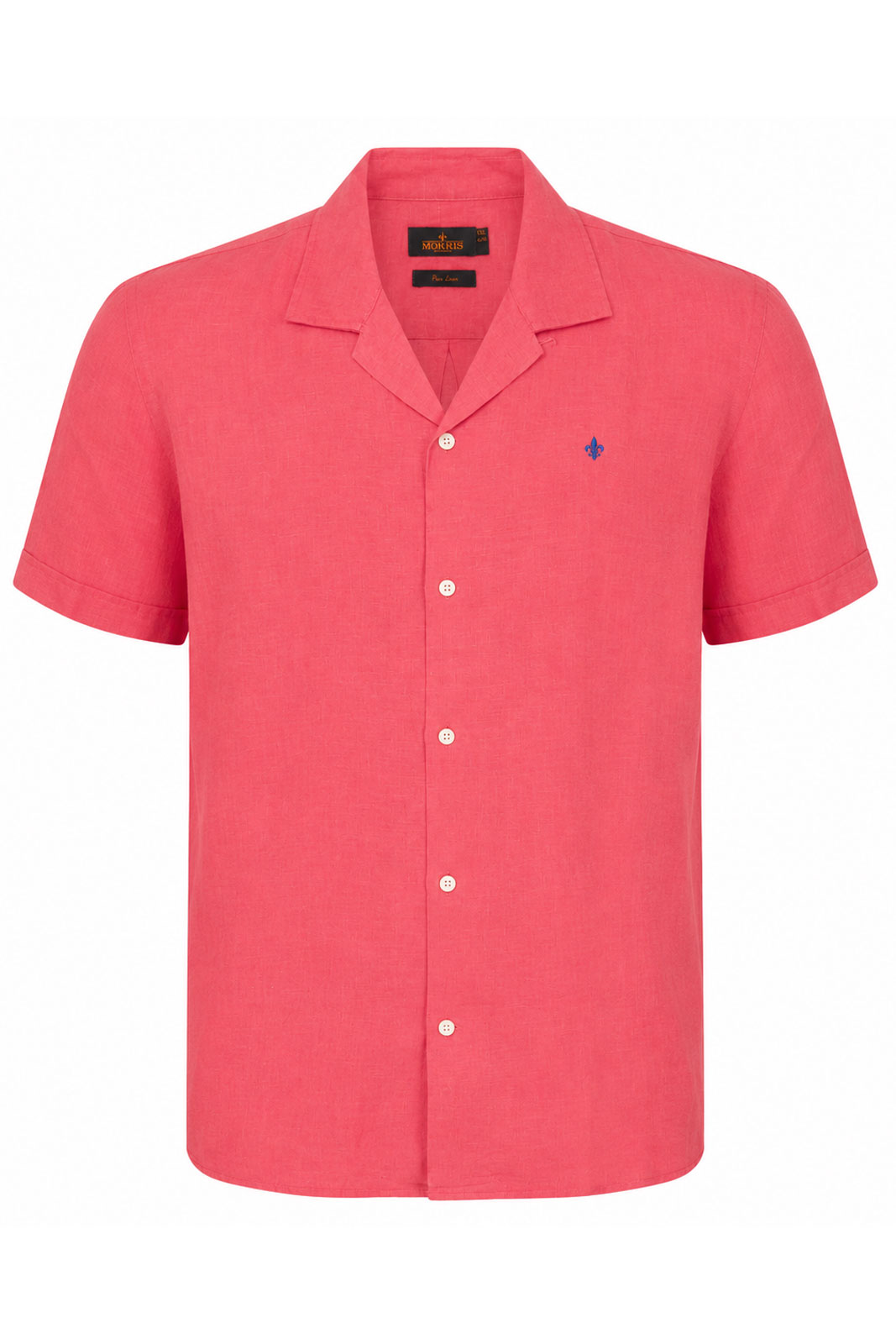 Short Sleeve Linen Shirt-classic Fit