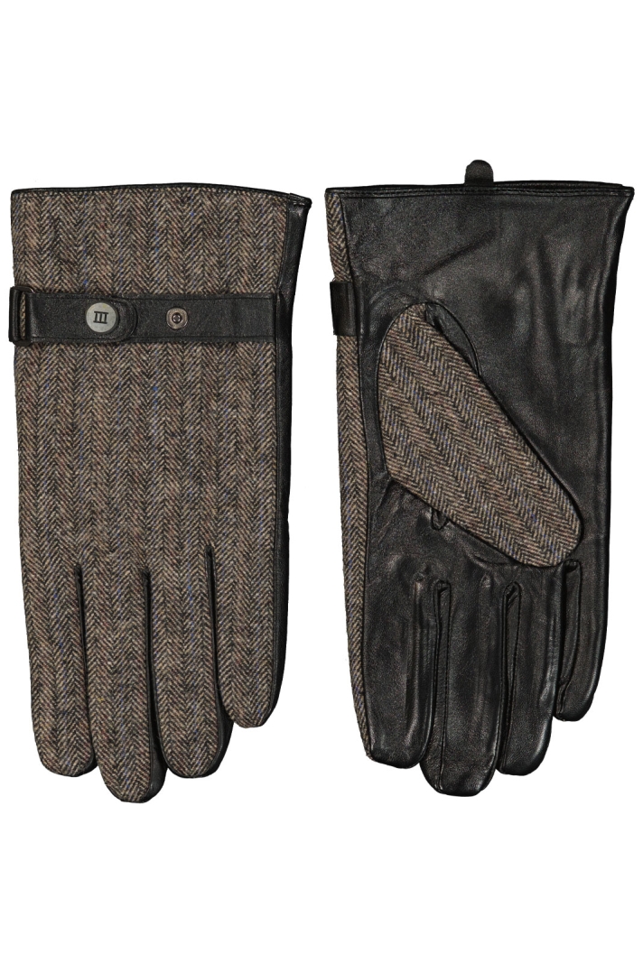 Bona | Flannel Herringbone Gloves