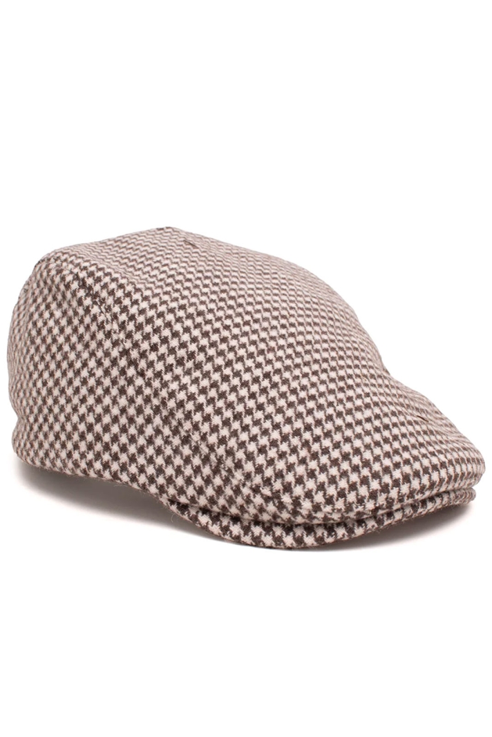 Josino | Pied De Poule Flatcap