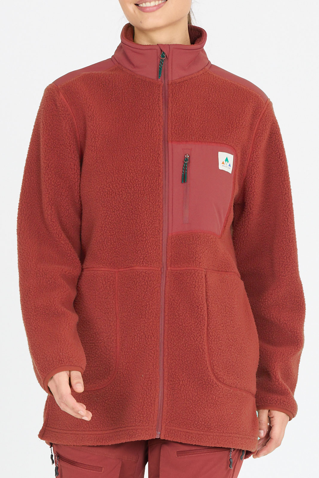 Felis W Long Teddy Jacket