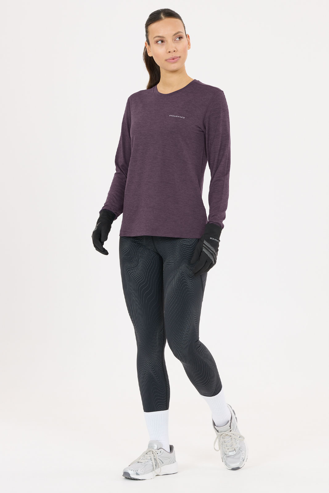 Alvaly W Melange L/S Tee