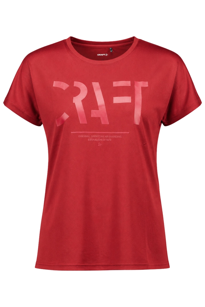 Eaze Ss Logo Mesh Tee W
