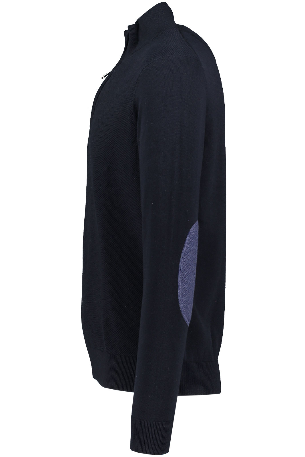 Halfzip Cotton W Elbow Patch