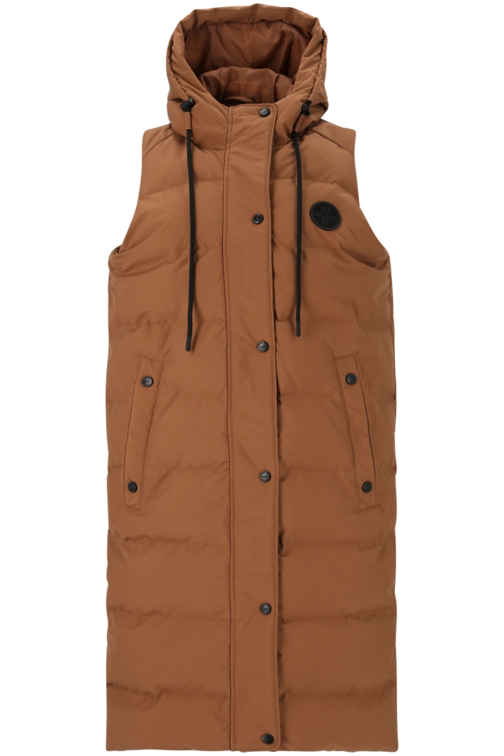 Chief W Long Puffer Vest