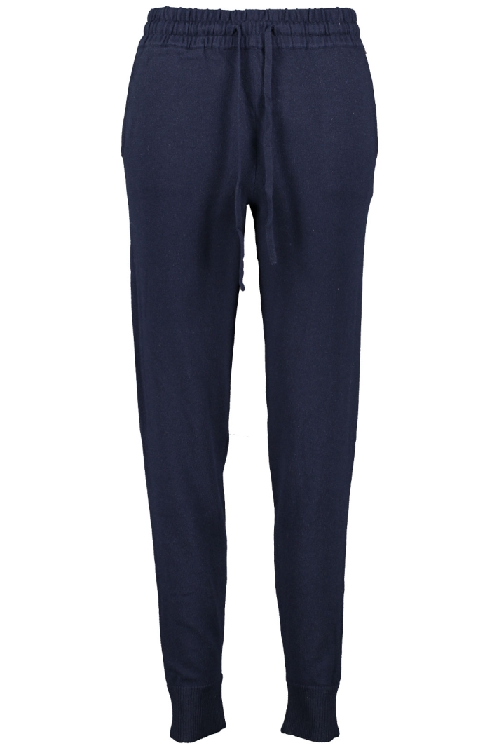 Elyssa Merino/viscose Blend Knitted Track Pants