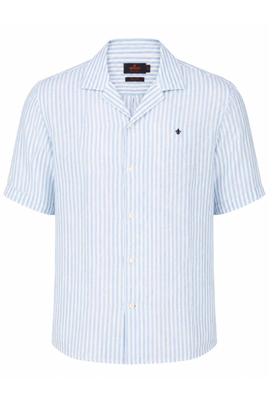 Short Sleeve Linen Shirt-classic Fit