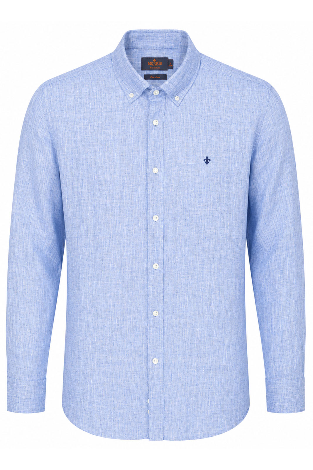 Douglas Linen Herringbone Shirt-classic Fit