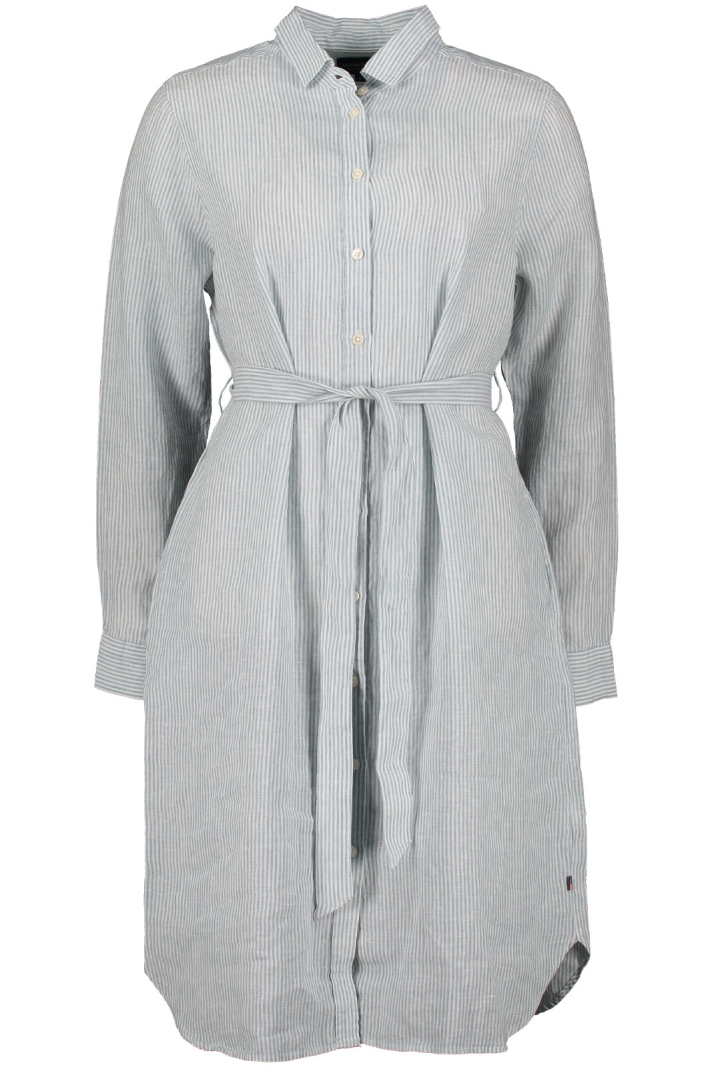 Isa Linen Shirt Dress