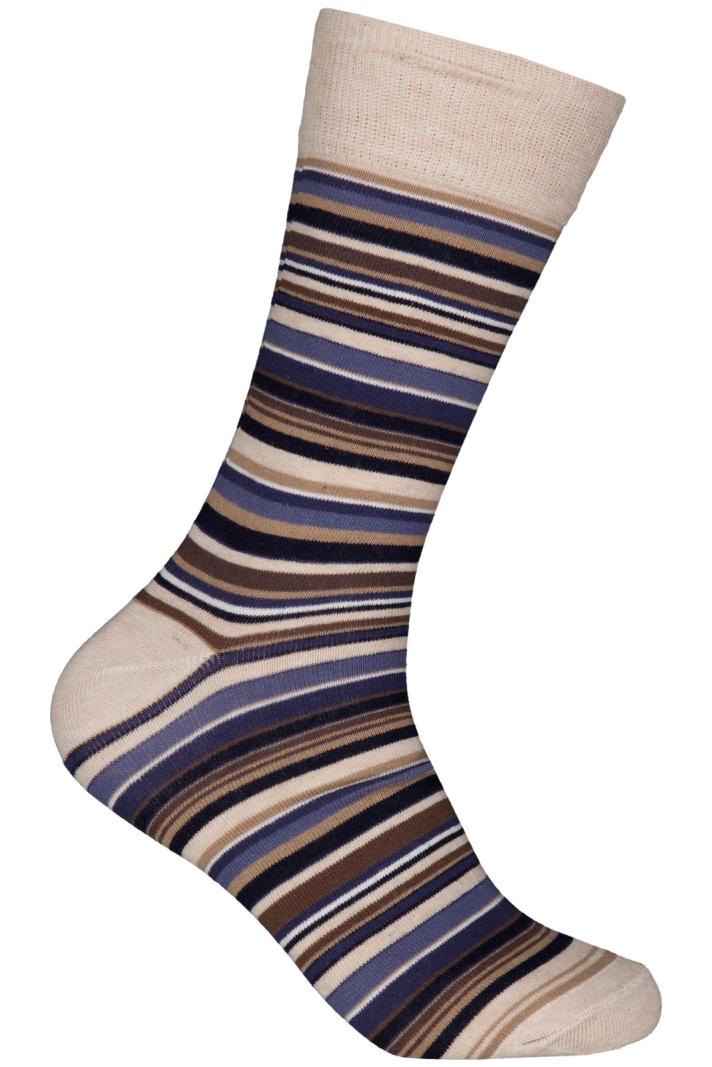Sock Multistripe, Cotton