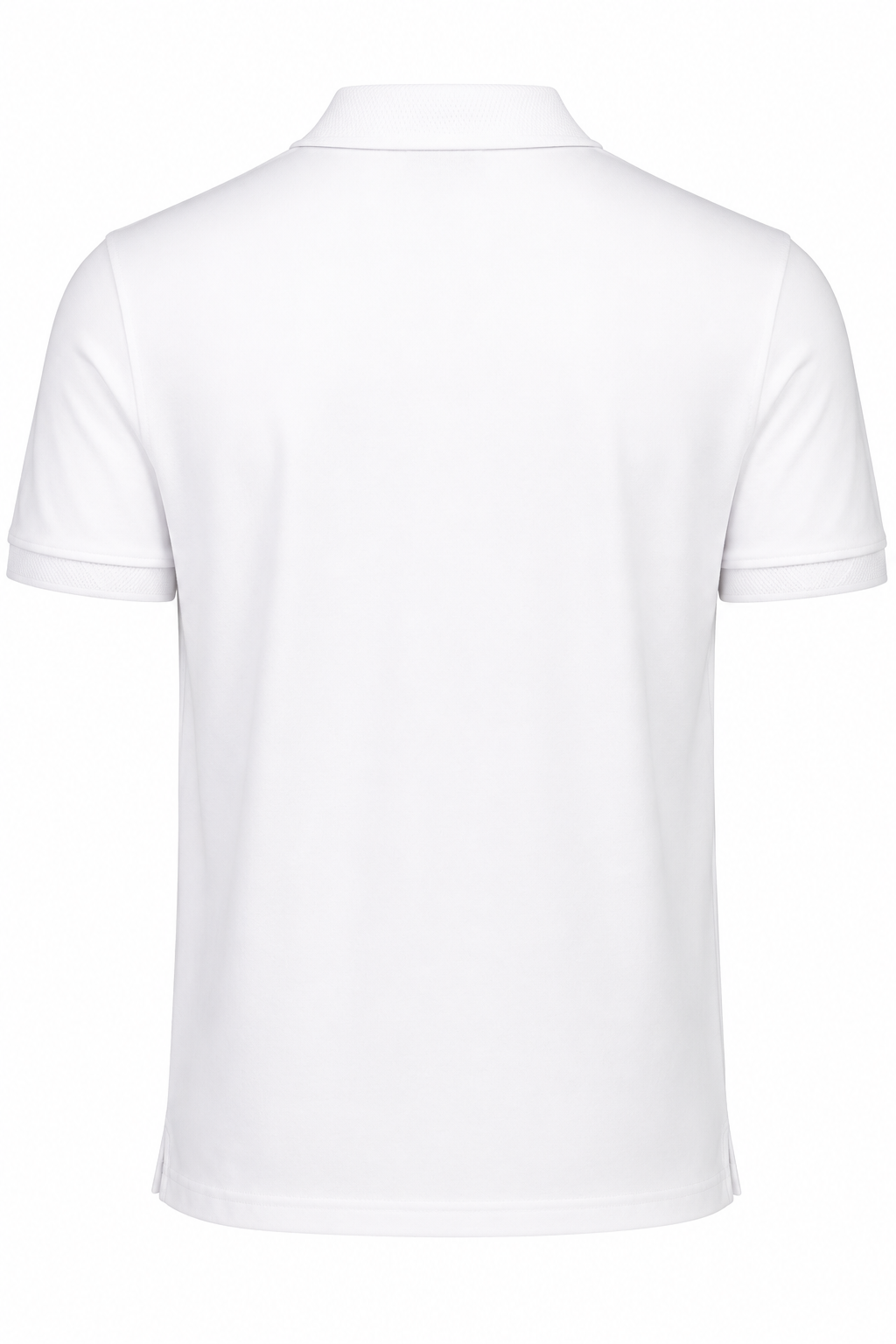 Jacquard Collar Polo Shirt