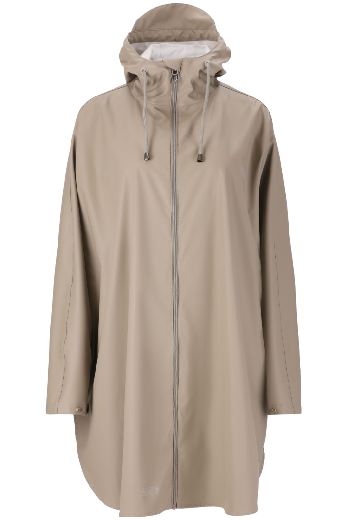 Flame W PU Rain Poncho.