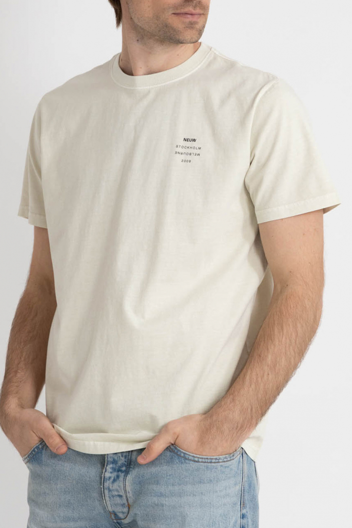 Organic Neuw Band Tee Chocolate