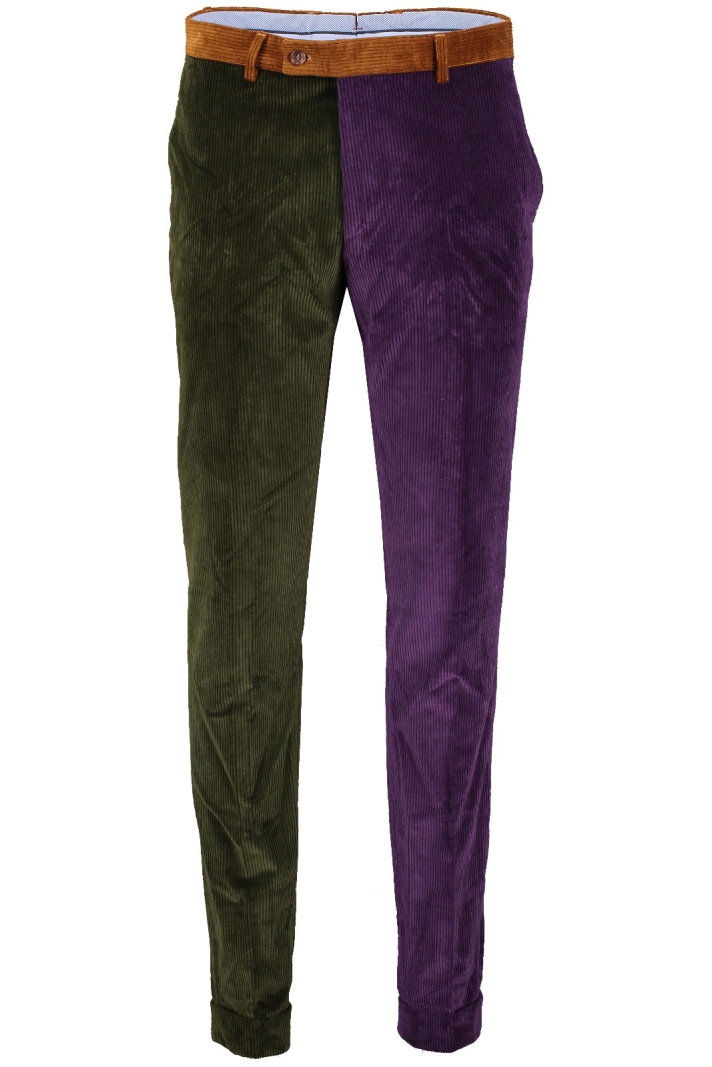 Cord Mix Trousers
