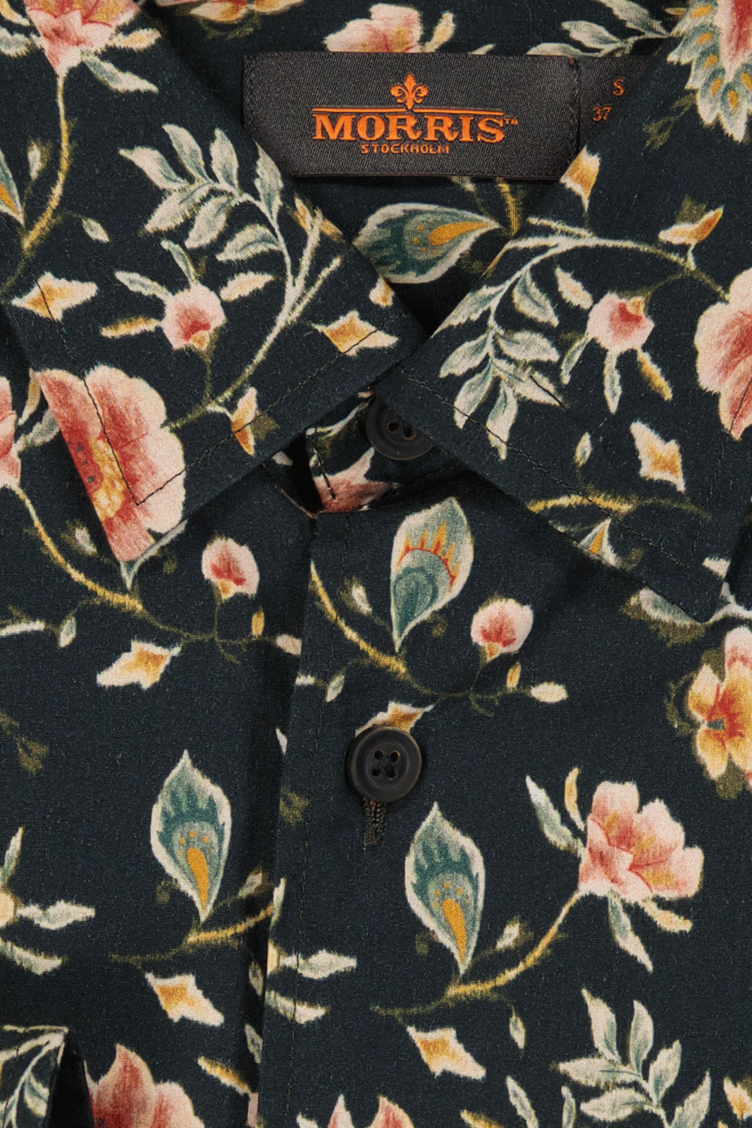 Ward Button Under Shirt