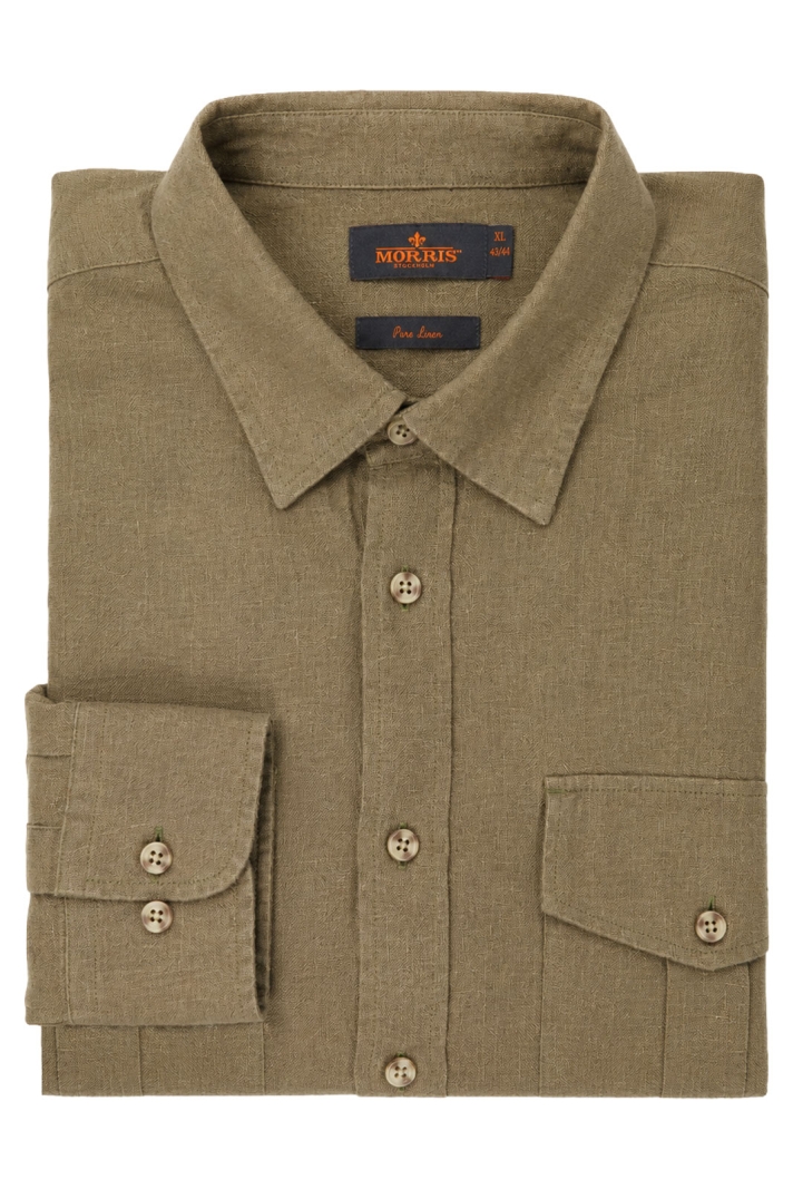 Safari Linen Shirt-classic Fit