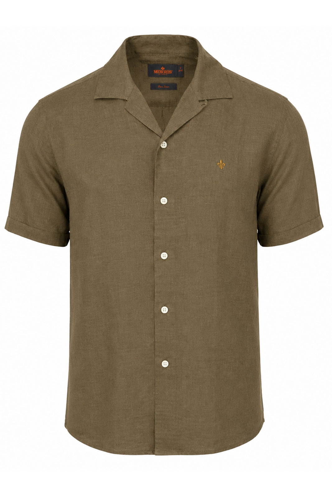 Short Sleeve Linen Shirt-classic Fit