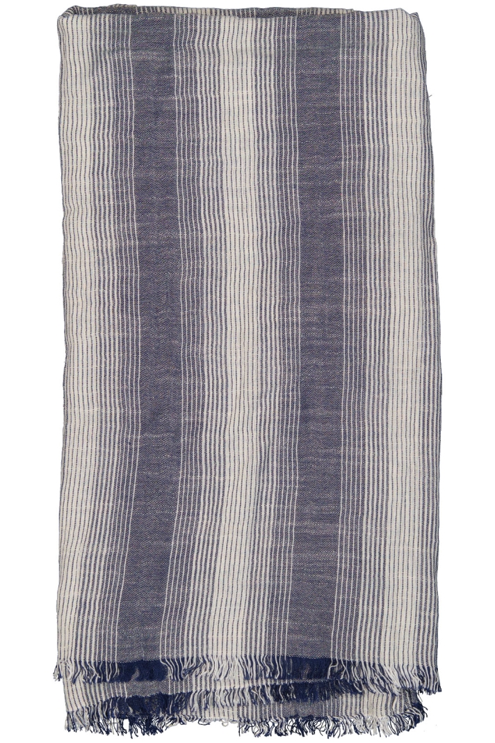 Candido Scarf With Whispie Stripes