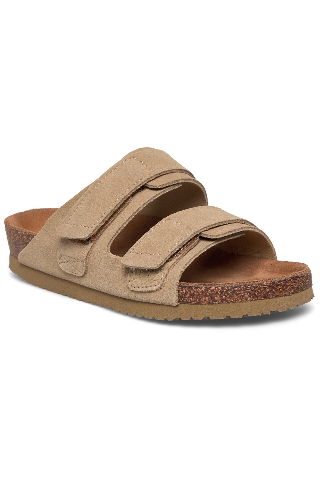 Rhcolina Leather Suede Strap Sandal