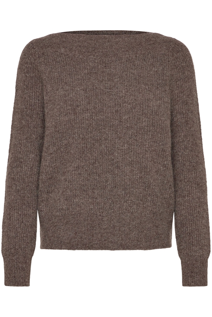 Rwtinker Wool Blend Ls Boatneck Pullover