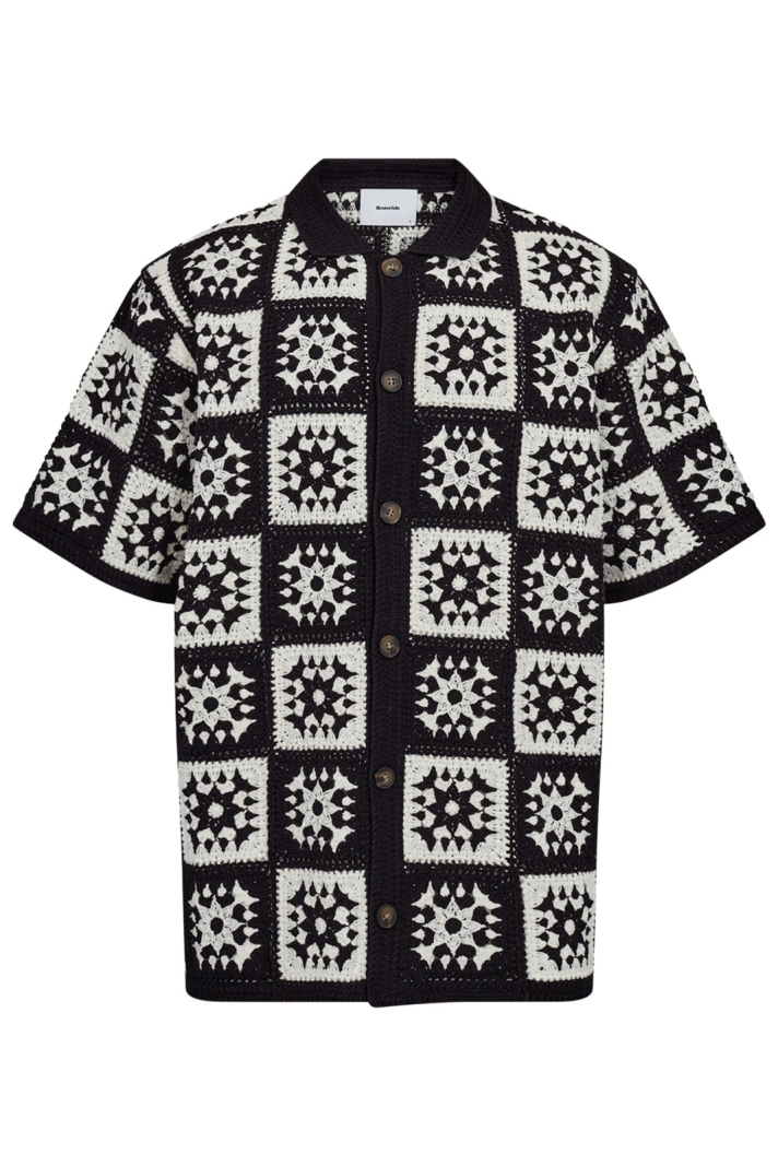 Leon Chrochet Ss Shirt