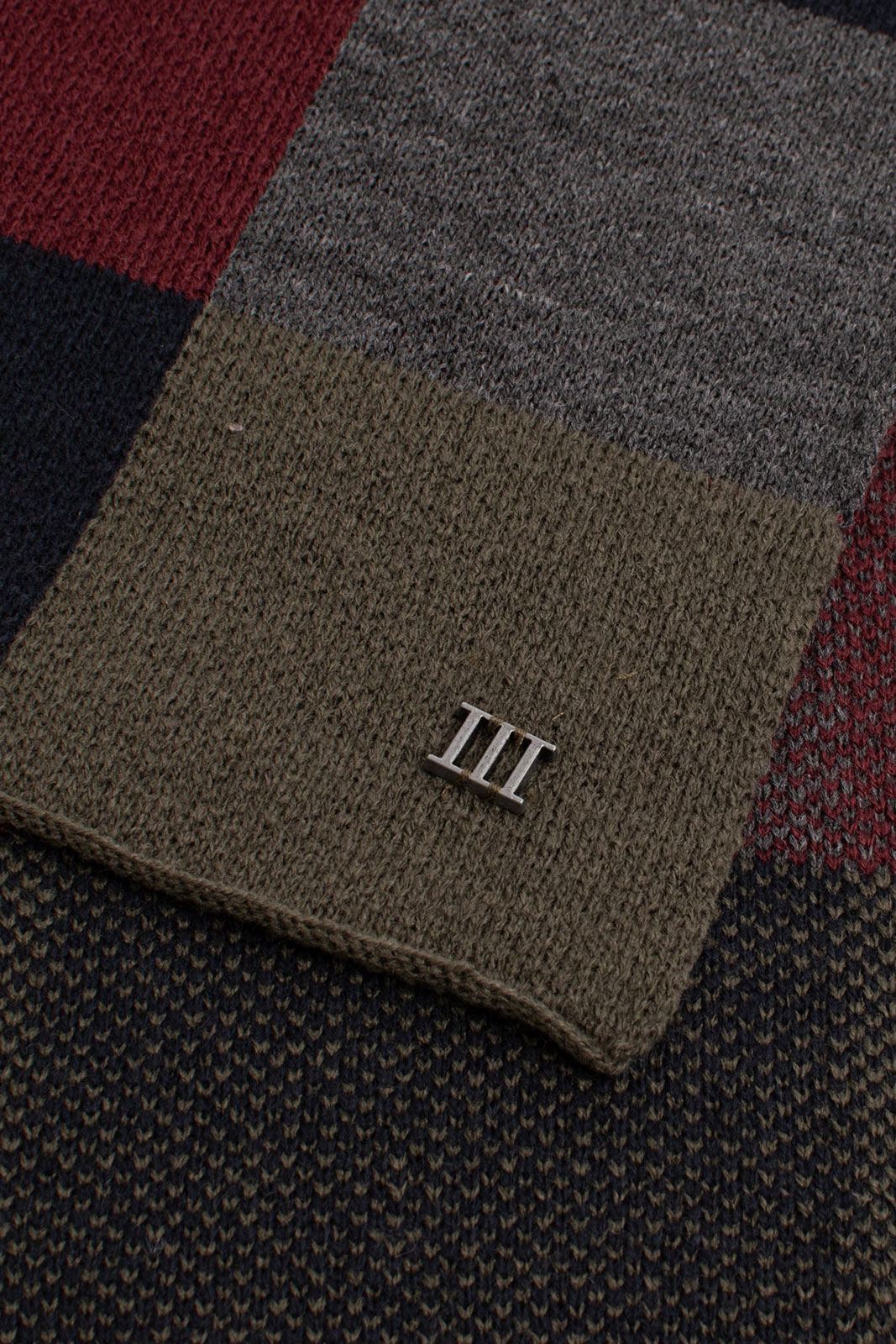 Franko | Knitted Block Scarf