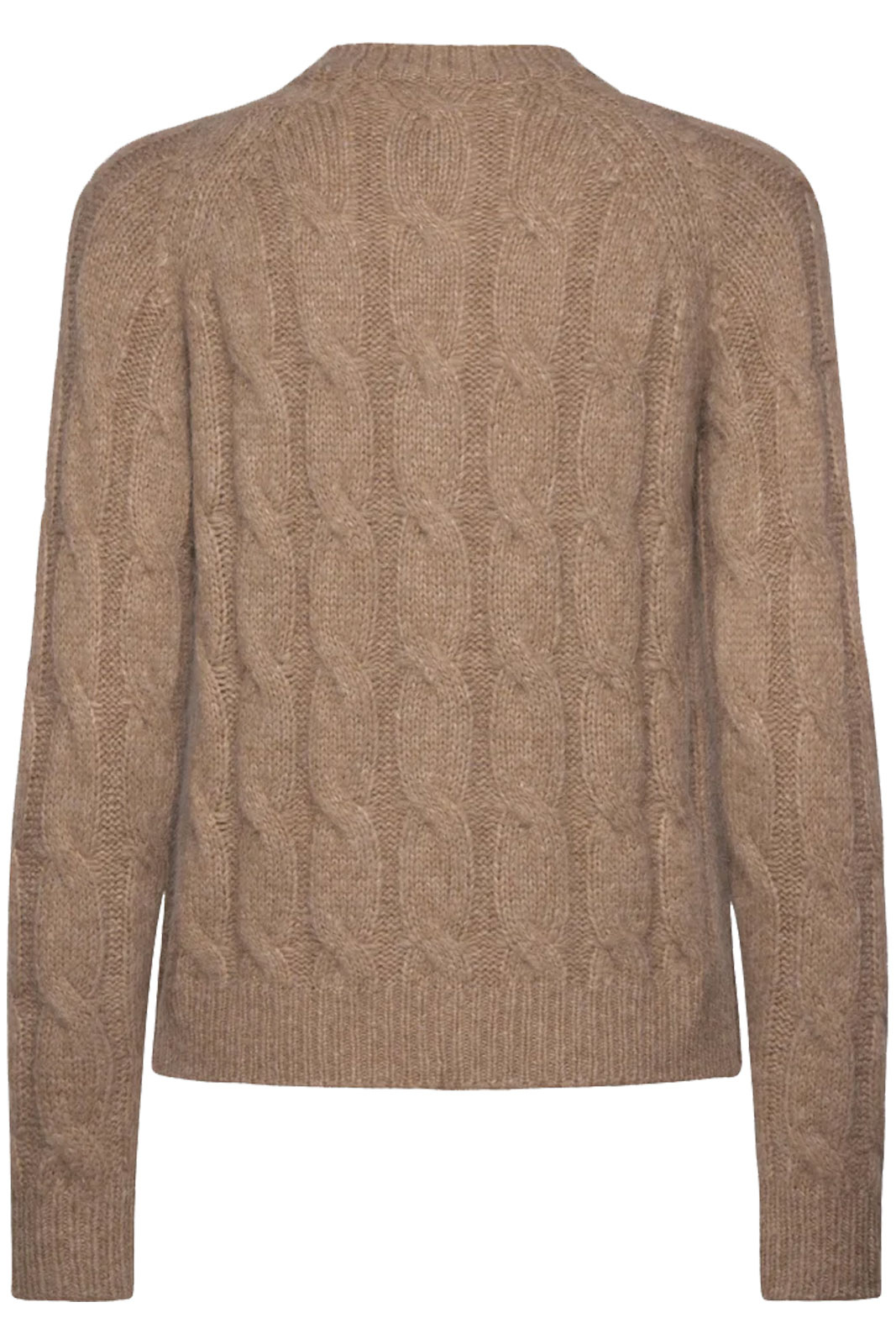 Rwtulip Ls Cable Knit Cardigan