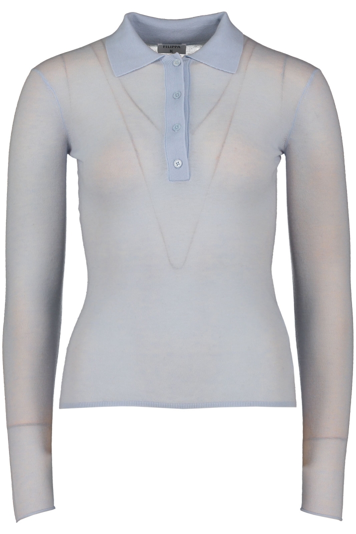 Knit Polo Sweater