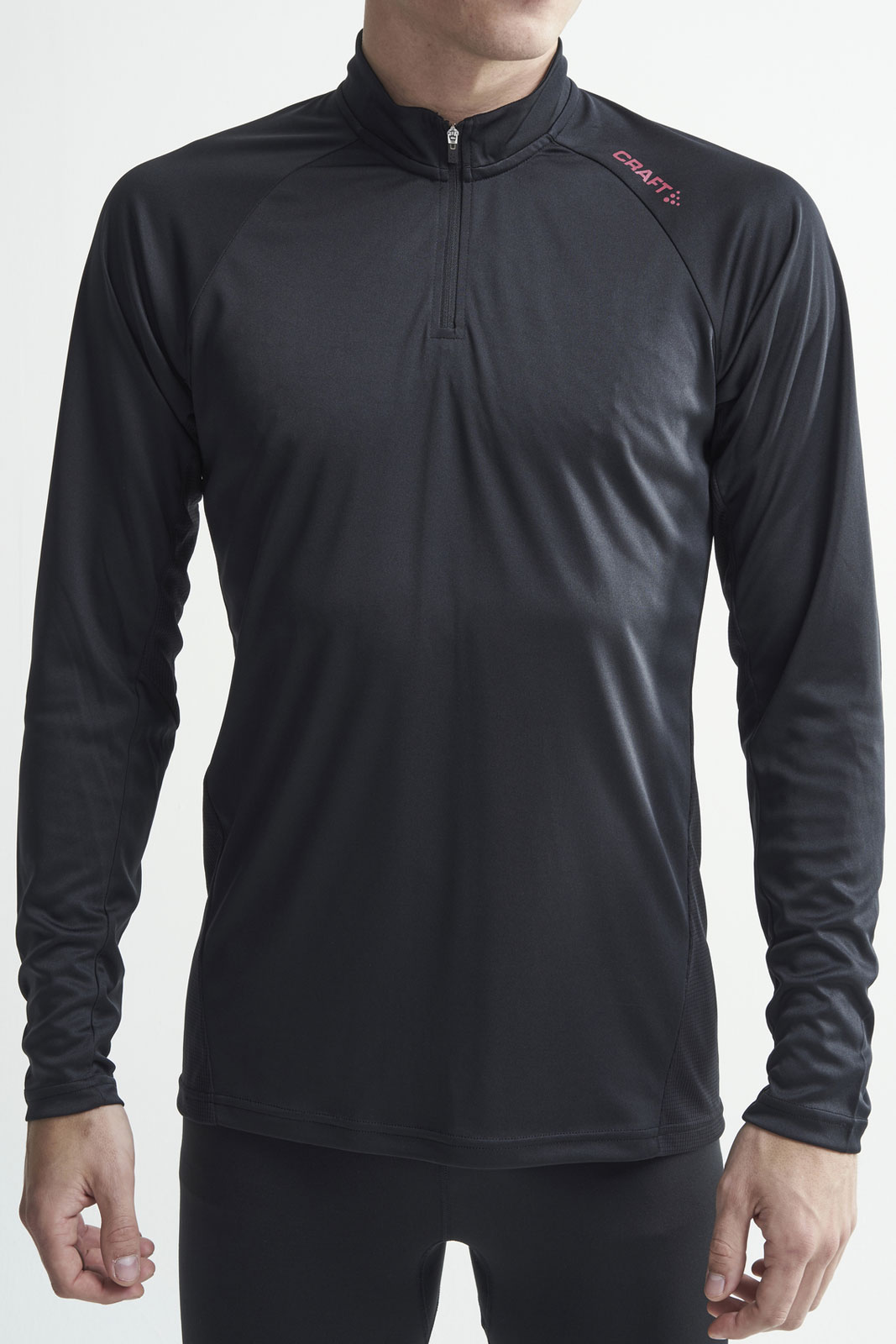 Eaze Ls Half Zip Tee M