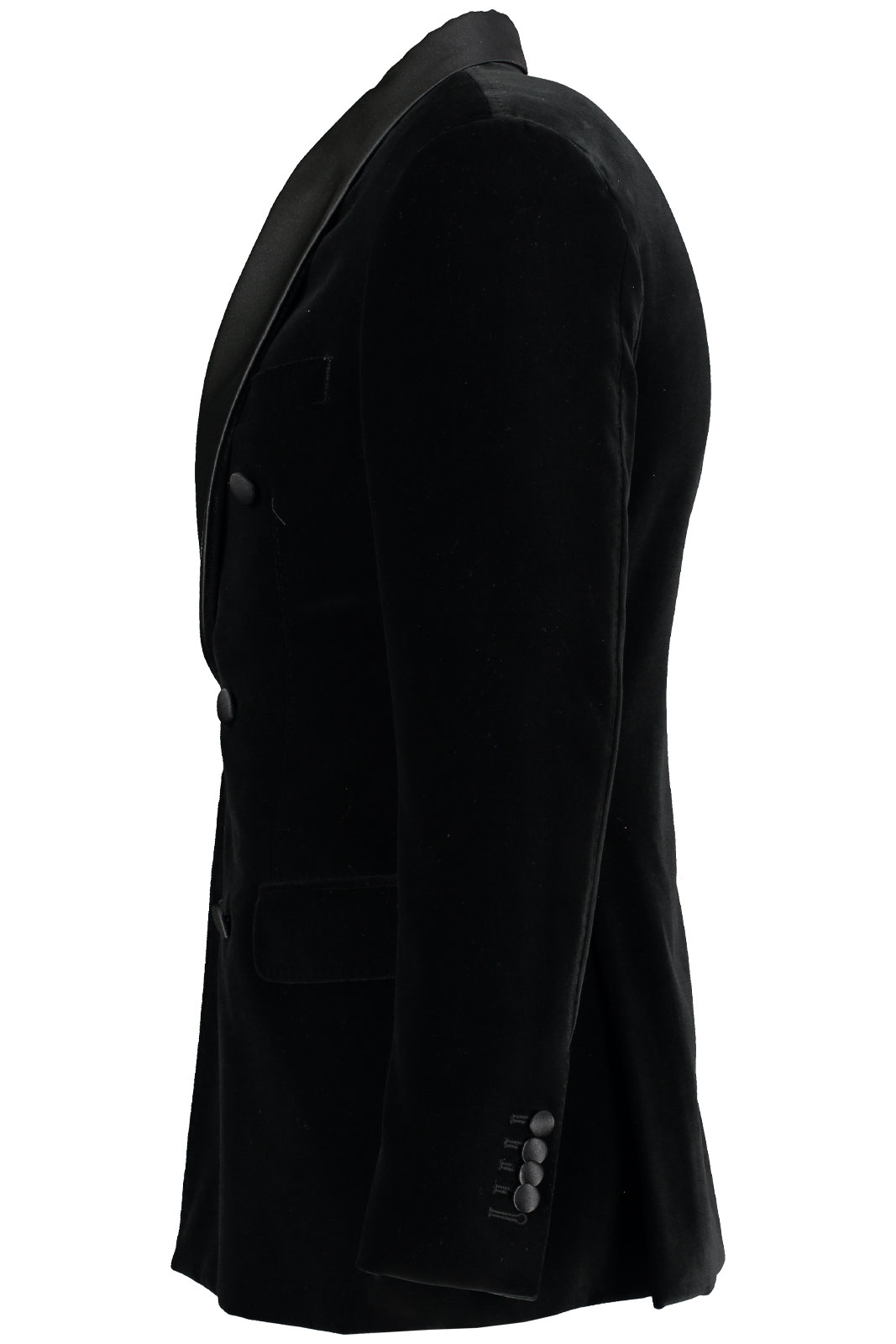 Tuxedo Shawl Collar Velvet B