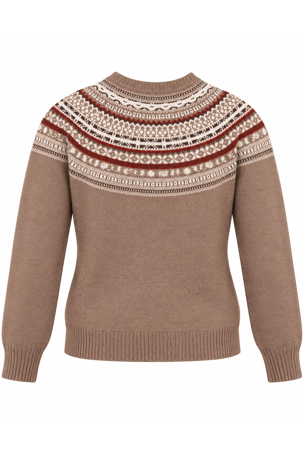 Alana Fairisle Yoke Crew Neck
