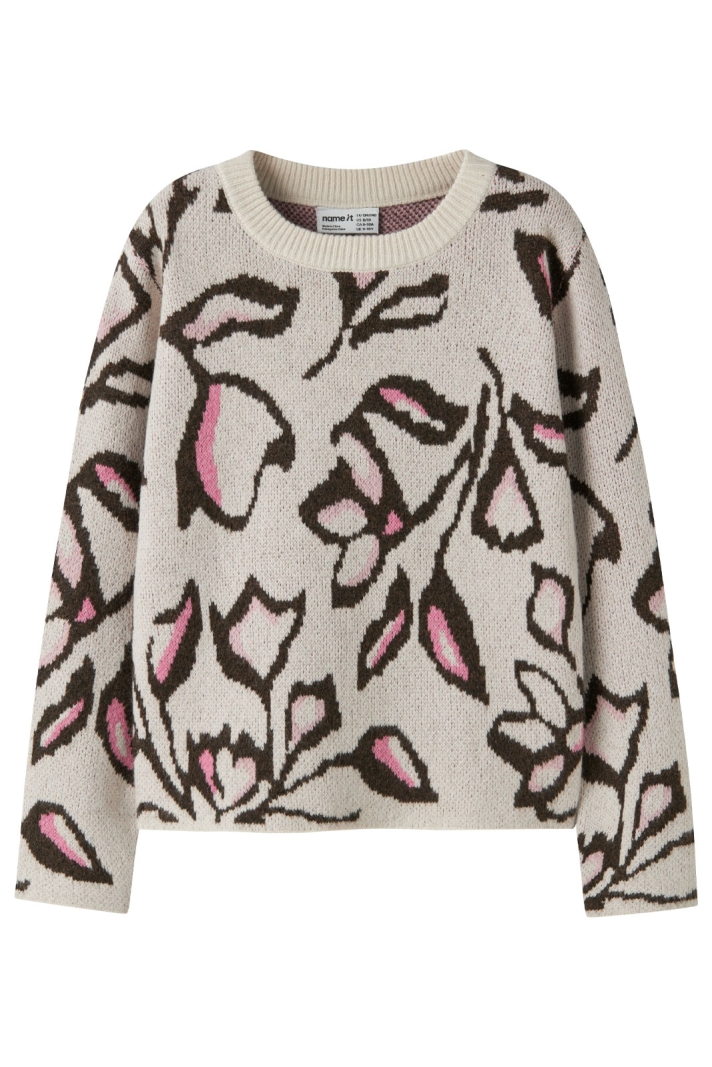 NKFLAIKA LS LOOSE KNIT