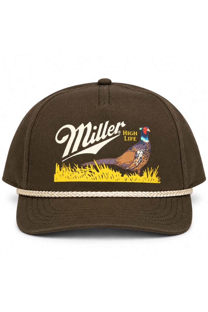 Miller High Life Canvas Cappy