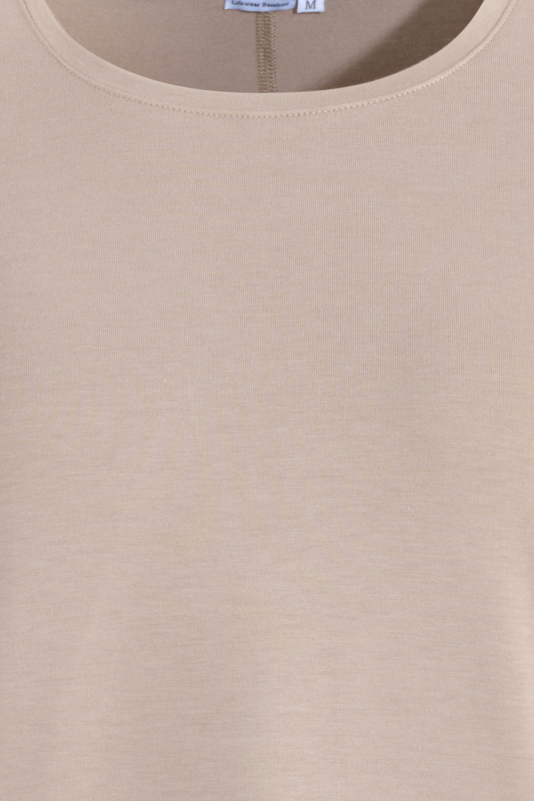 Topp Av Bambu U-neck