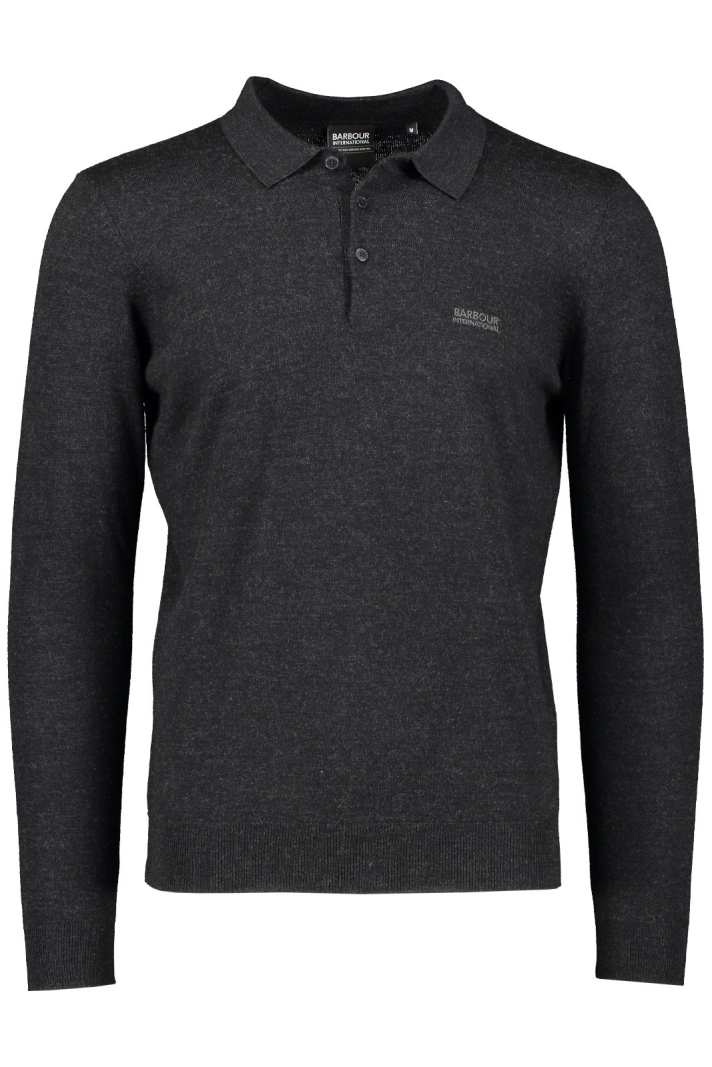 B.Intl Merlin Merino Ls Polo Shirt