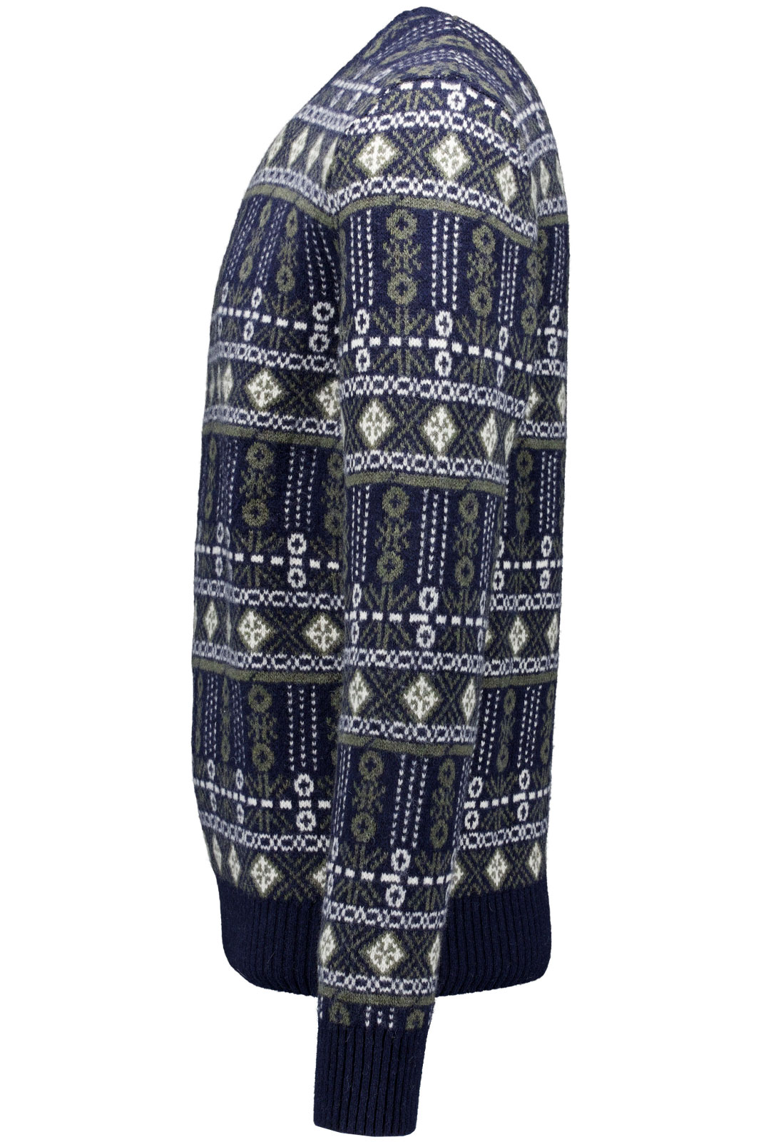 Barbour Grangetown Fair Isle Crew Neck Sweater