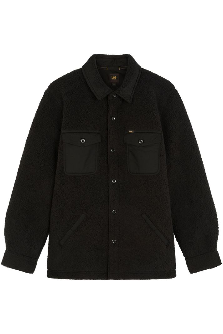 Mixed Sherpa Overshirt