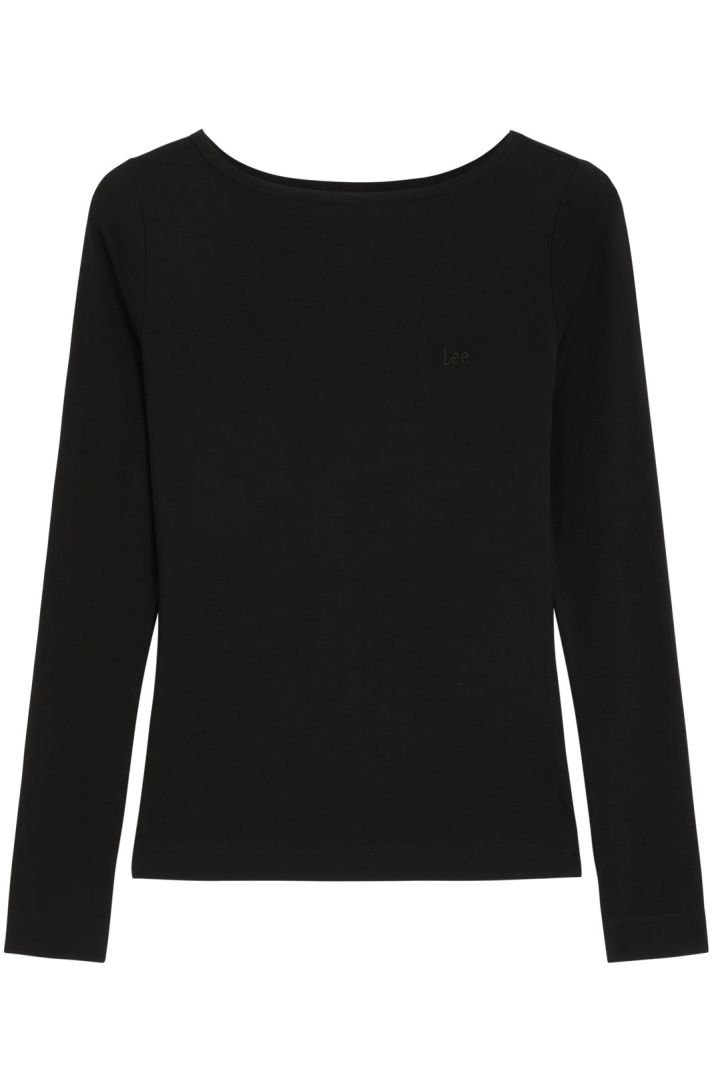 Ls Boat Neck Tee