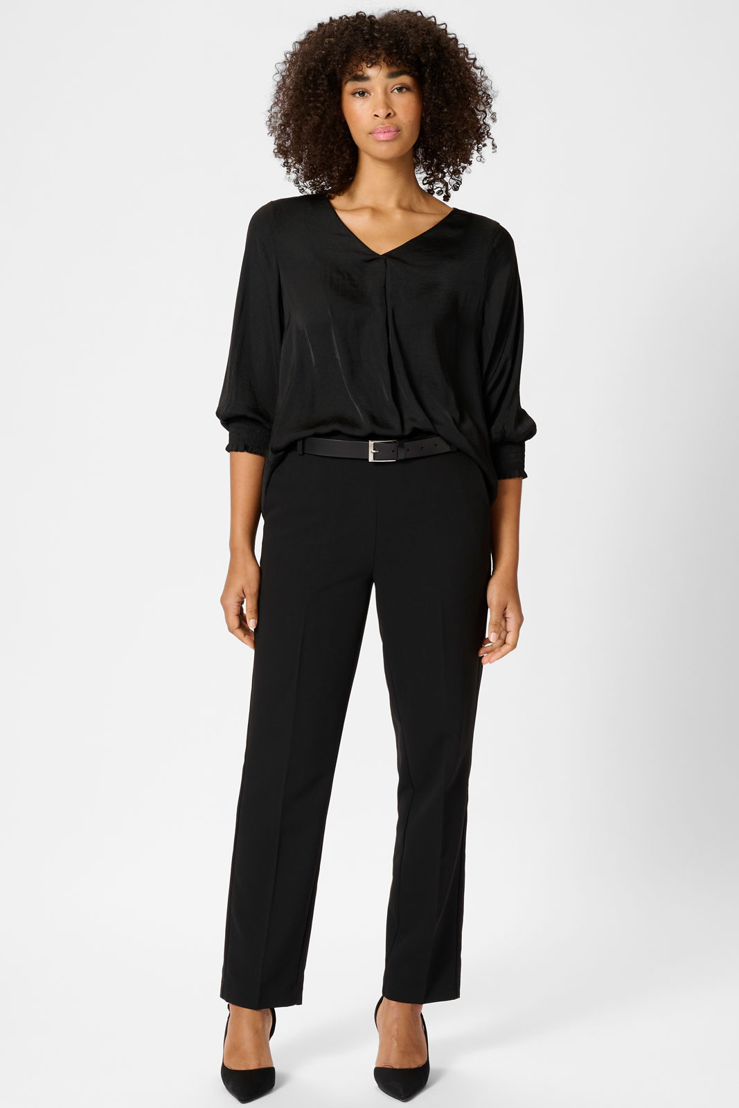 Kacassie V-neck Blouse