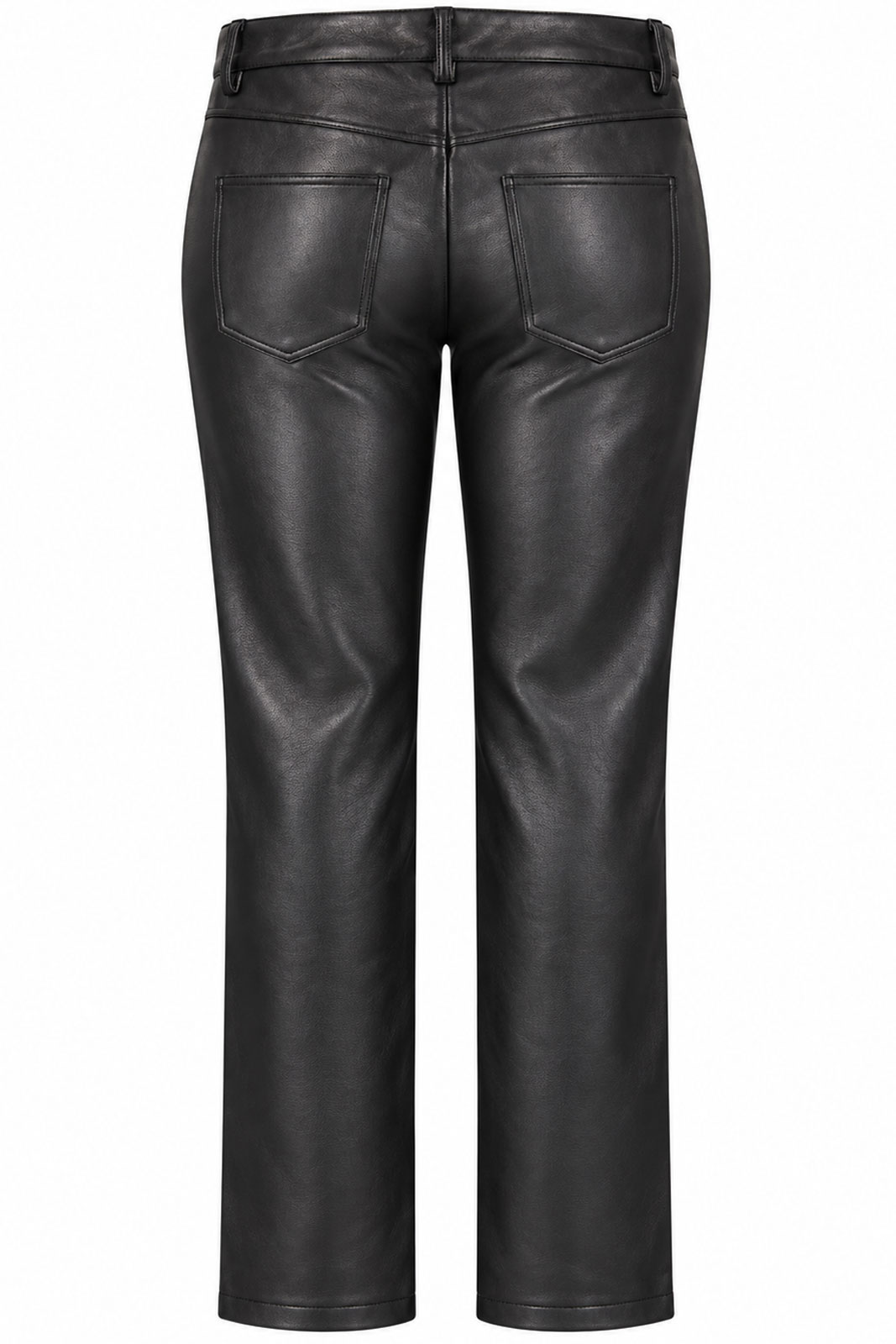 Mingel More Fake Leather Jeans