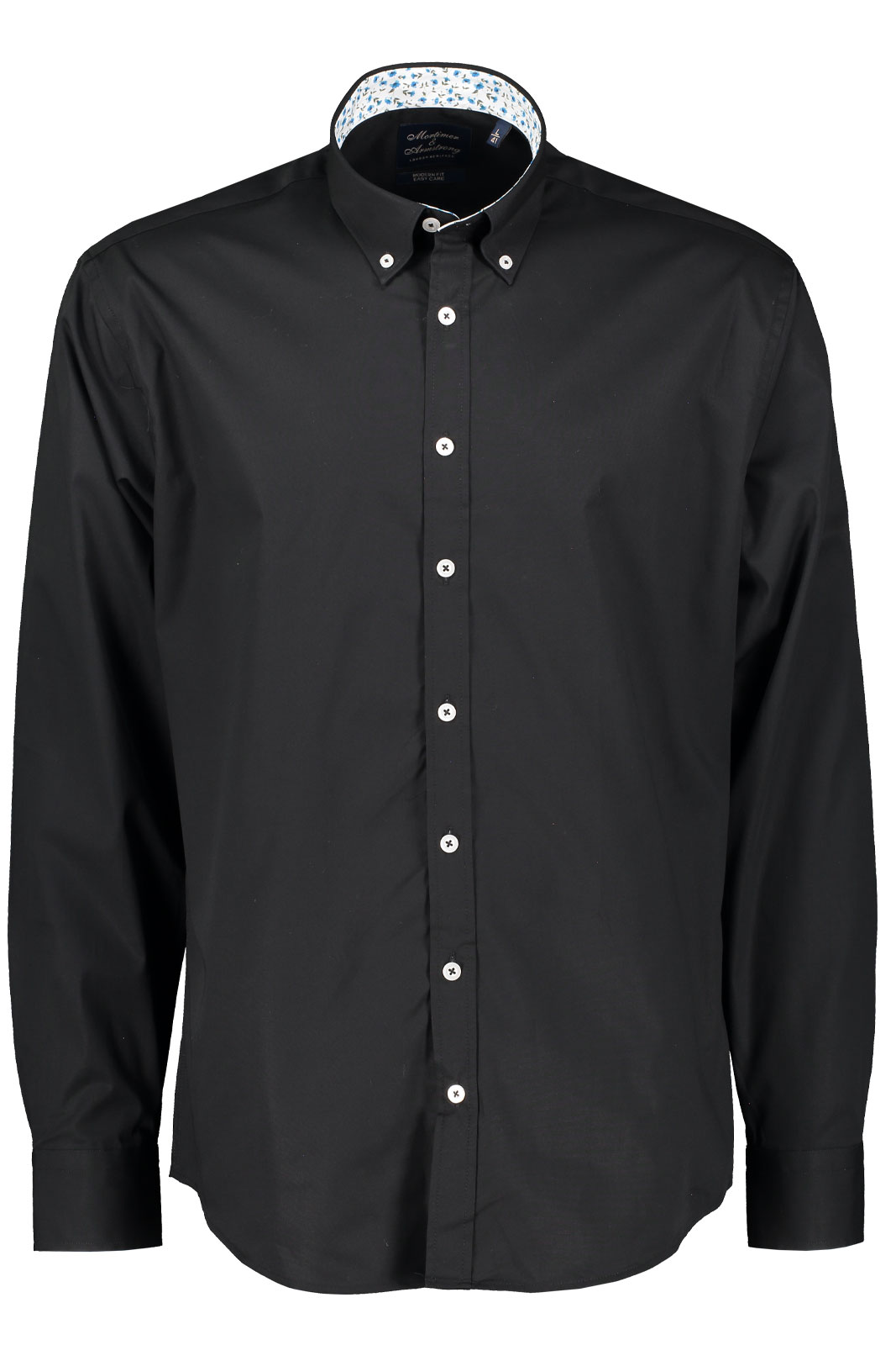 Uni Shirt With Climbing Flowers Modern Fit