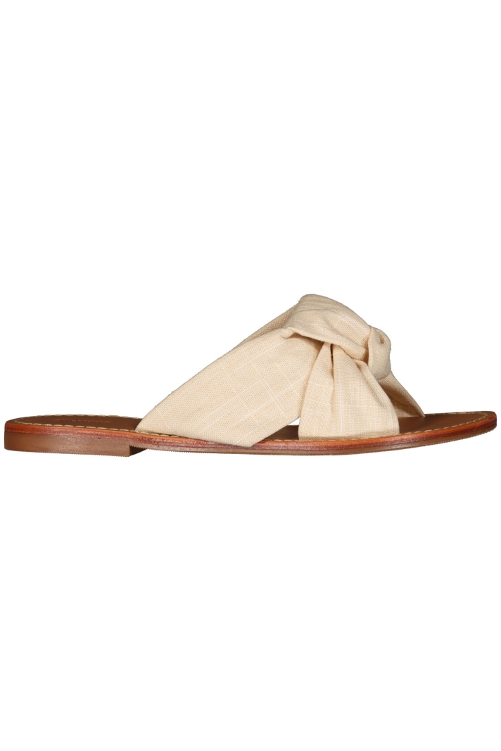 Sol W Knotted Slide Sandal