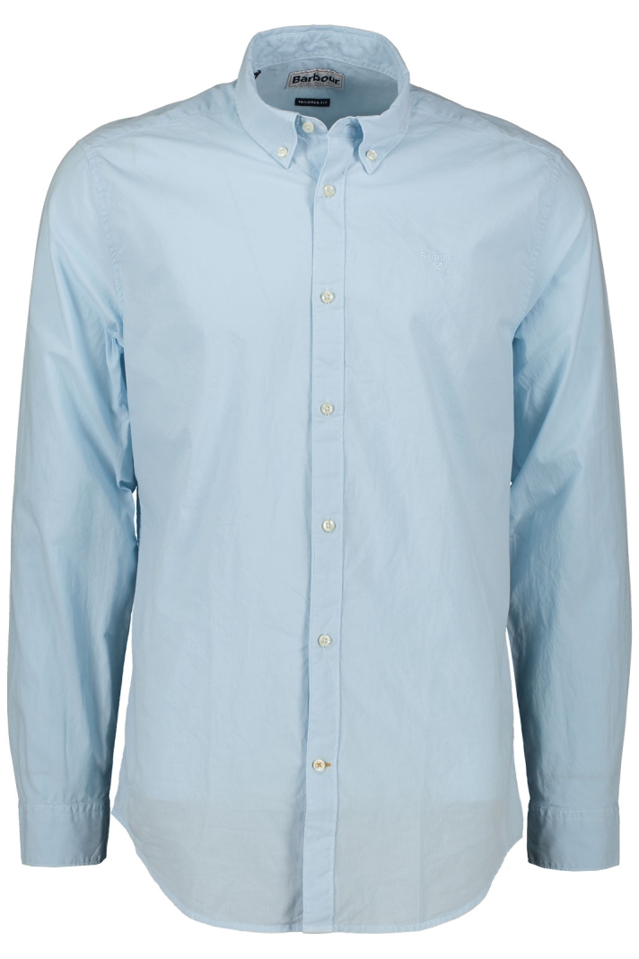 Barbour Garment Dyed Poplin Tailored Fit Shirt