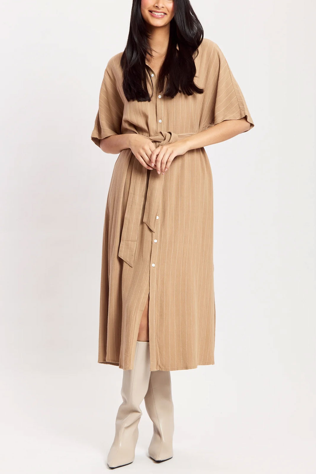 Ada Linen Dress